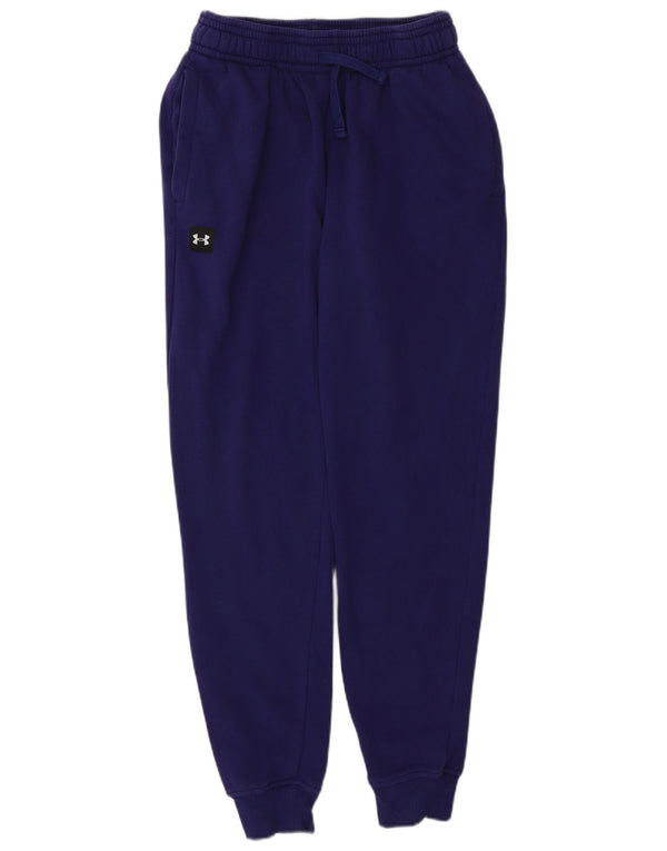 Under Armour Γυναικεία φόρμα παντελόνι Joggers UK 12 μεσαίο μωβ βαμβακερό