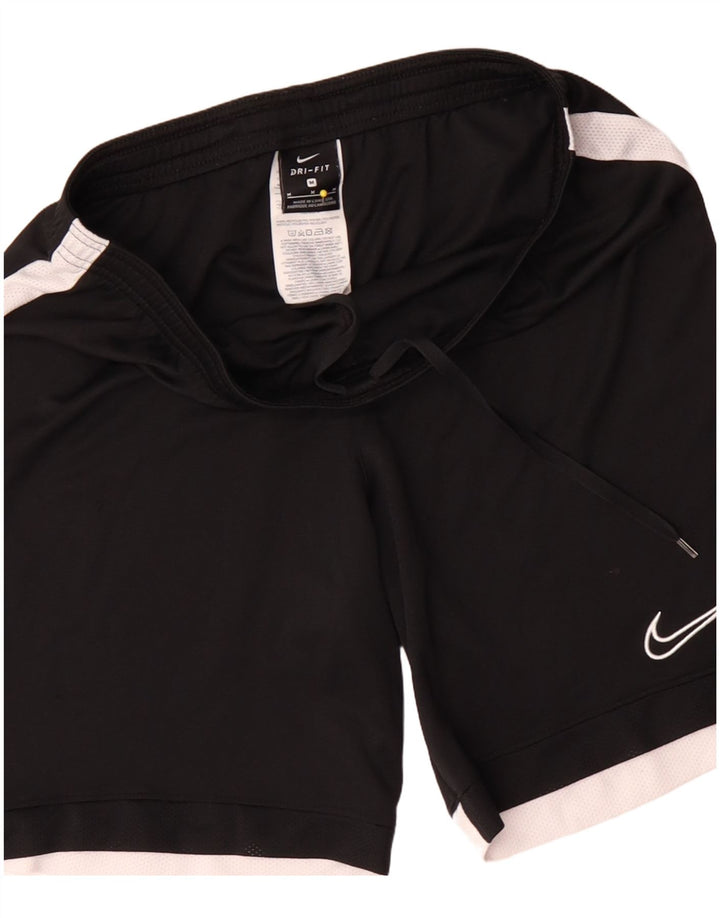 Γυναικείο αθλητικό σορτς Nike Dri Fit UK 14 μεσαίου μαύρου πολυεστέρα