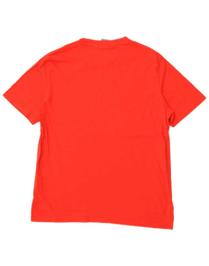 Ανδρικό T-Shirt CHAMPION Top μεγάλο κόκκινο βαμβακερό