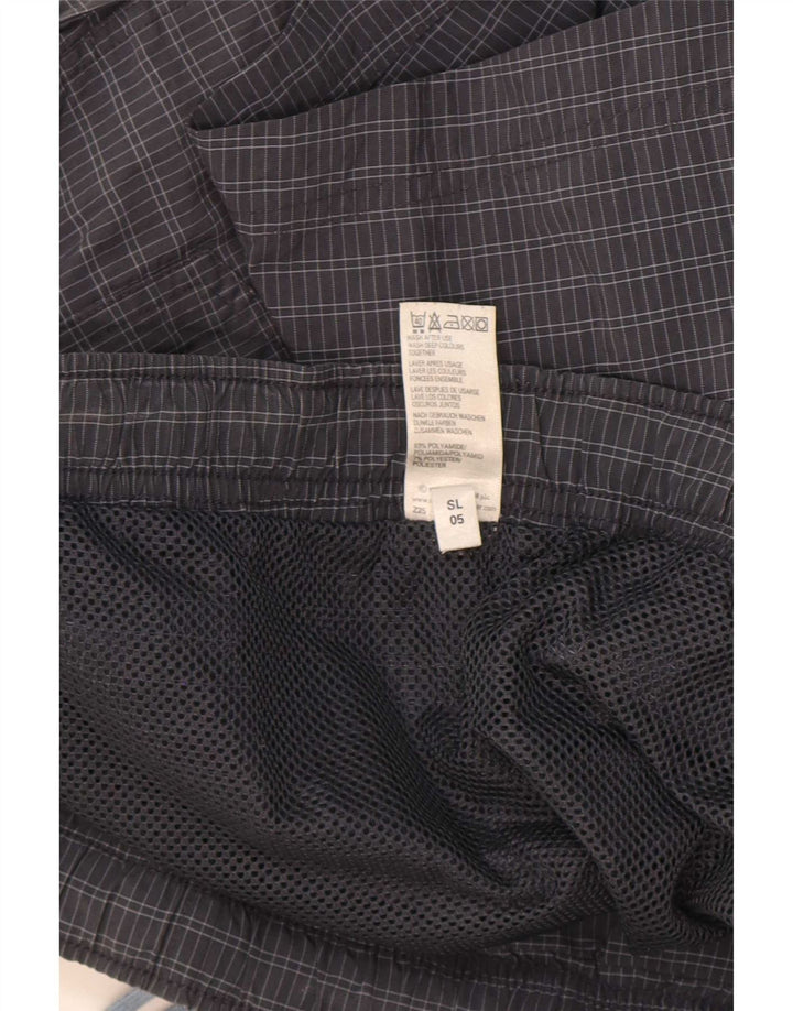 Ανδρικό σορτς κολύμβησης Marks & Spencer Μεγάλο γκρι Check Polyamide