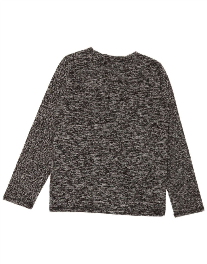 PUMA Boys Graphic Top Μακρύ μανίκι 8-9 ετών Μικρός Γκρι Πολυεστέρας