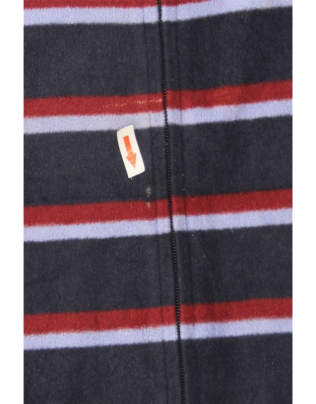 Marks & Spencer Γυναικείο Fleece Jacket UK 16 Large Navy Blue ριγέ