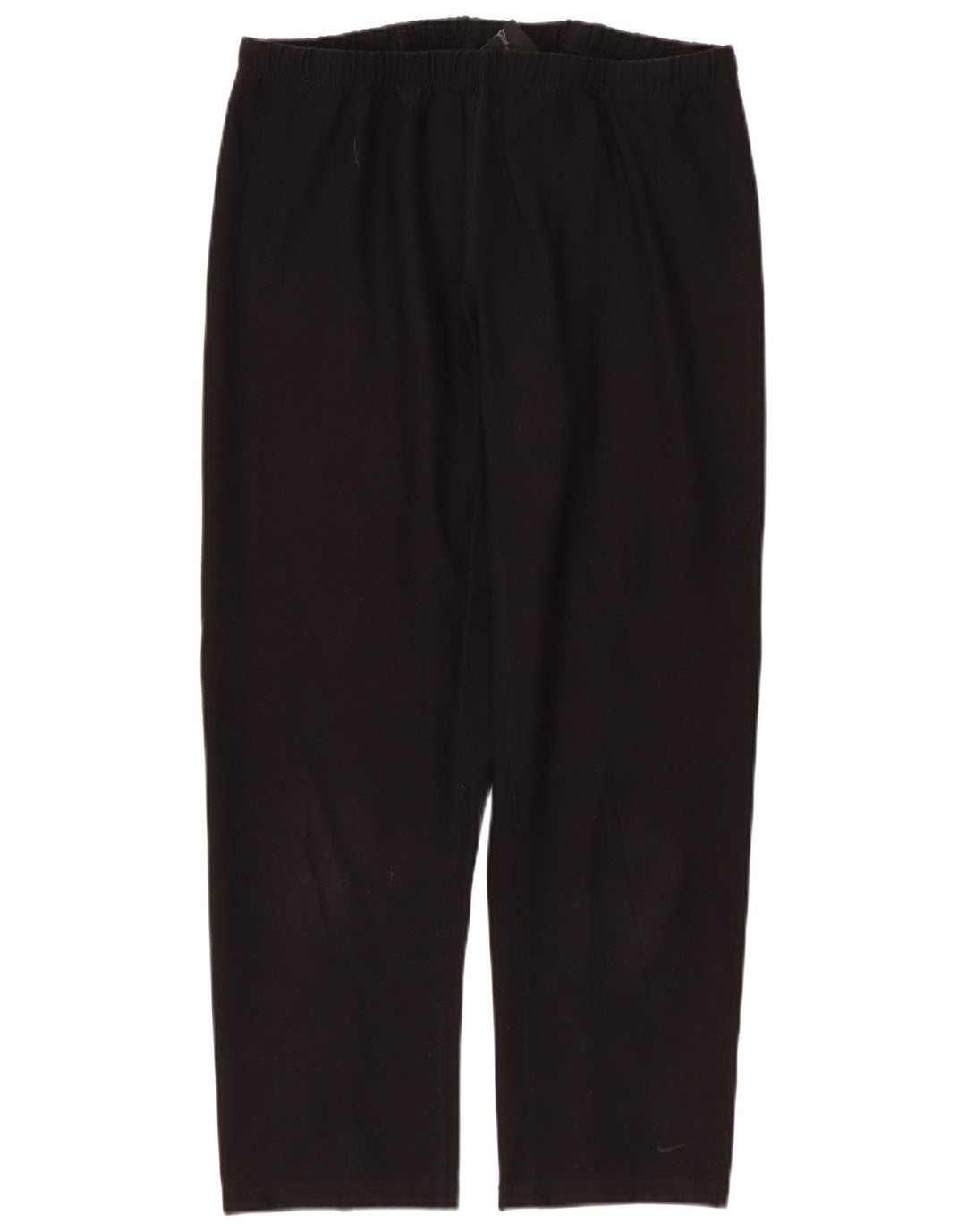 Γυναικεία φόρμα NIKE Dri Fit Παντελόνι UK 12 Μεσαίου Μαύρου Πολυεστέρα