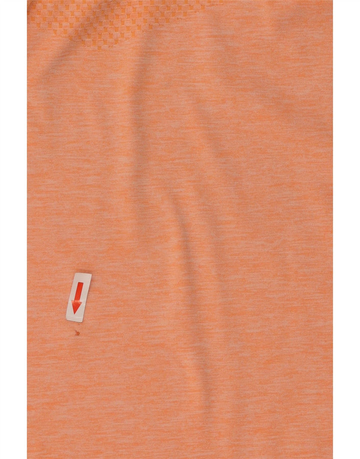 Ανδρικό μπλουζάκι Nike Dri Fit T-Shirt, μικρό πορτοκαλί ριγέ