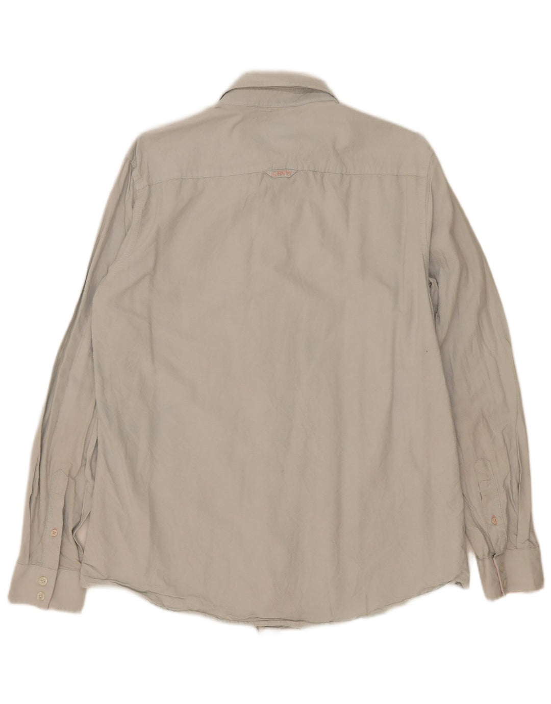 Ανδρικό πουκάμισο Crew Clothing Slim Fit μεγάλο μπλε βαμβακερό