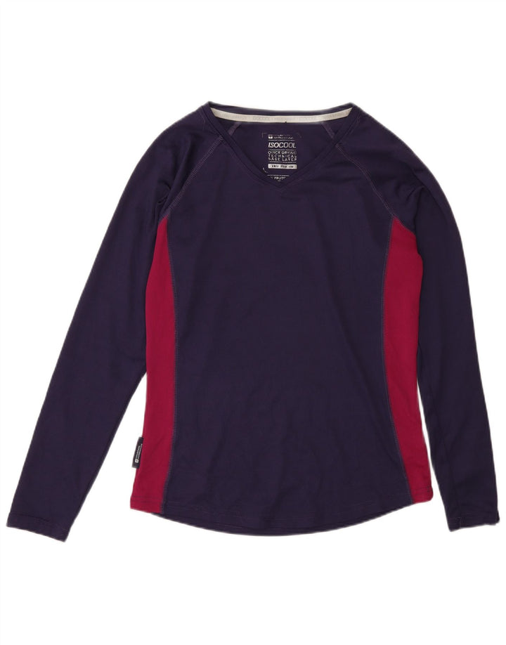 Mountain Warehouse Γυναικείο Μακρυμάνικο UK 12 Medium Purple Colourblock