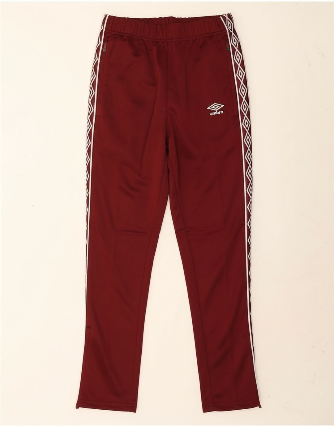 Ανδρική φόρμα γυμναστικής γραφική Umbro Μικρή μπορντό πολυεστέρας
