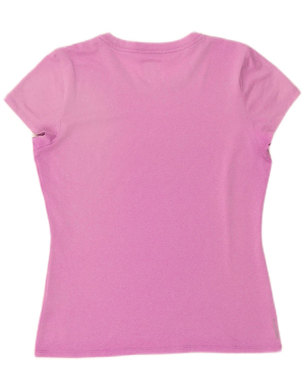 The North Face γυναικείο T-Shirt Top UK 10 Small Purple Polyester