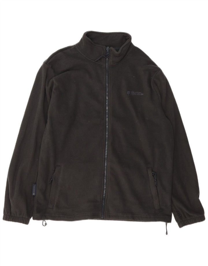 Ανδρικό μπουφάν MOUNTAIN WAREHOUSE Fleece UK 38 Medium Black Polyester