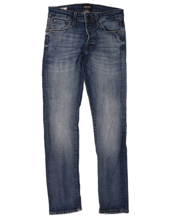 Jack & Jones Ανδρικό Τζιν GLENN Slim W28 L30 Μπλε βαμβακερό