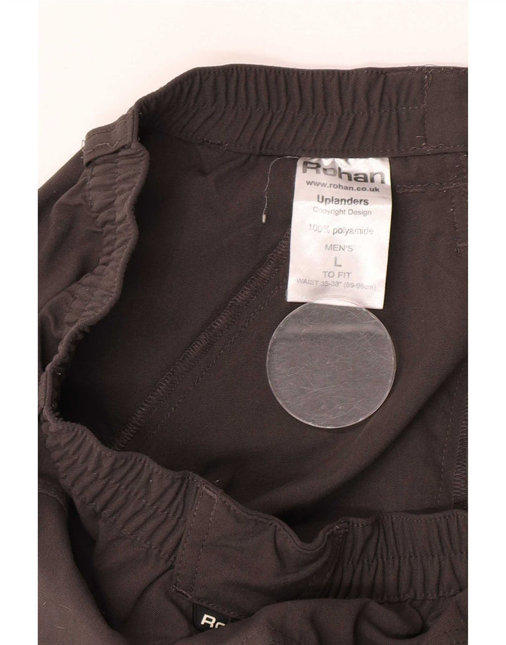 Ανδρικό ίσιο παντελόνι Cargo Rohan μεγάλο W34 L30 Grey Polyamide