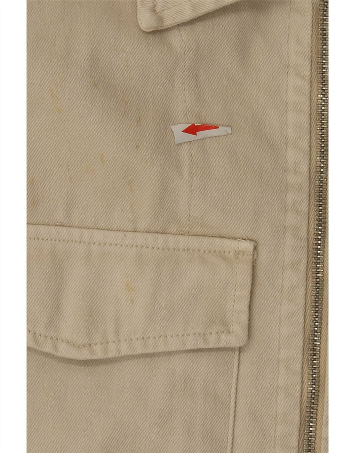 Zara Ανδρικό Utility Jacket UK 42 XL Beige Cotton