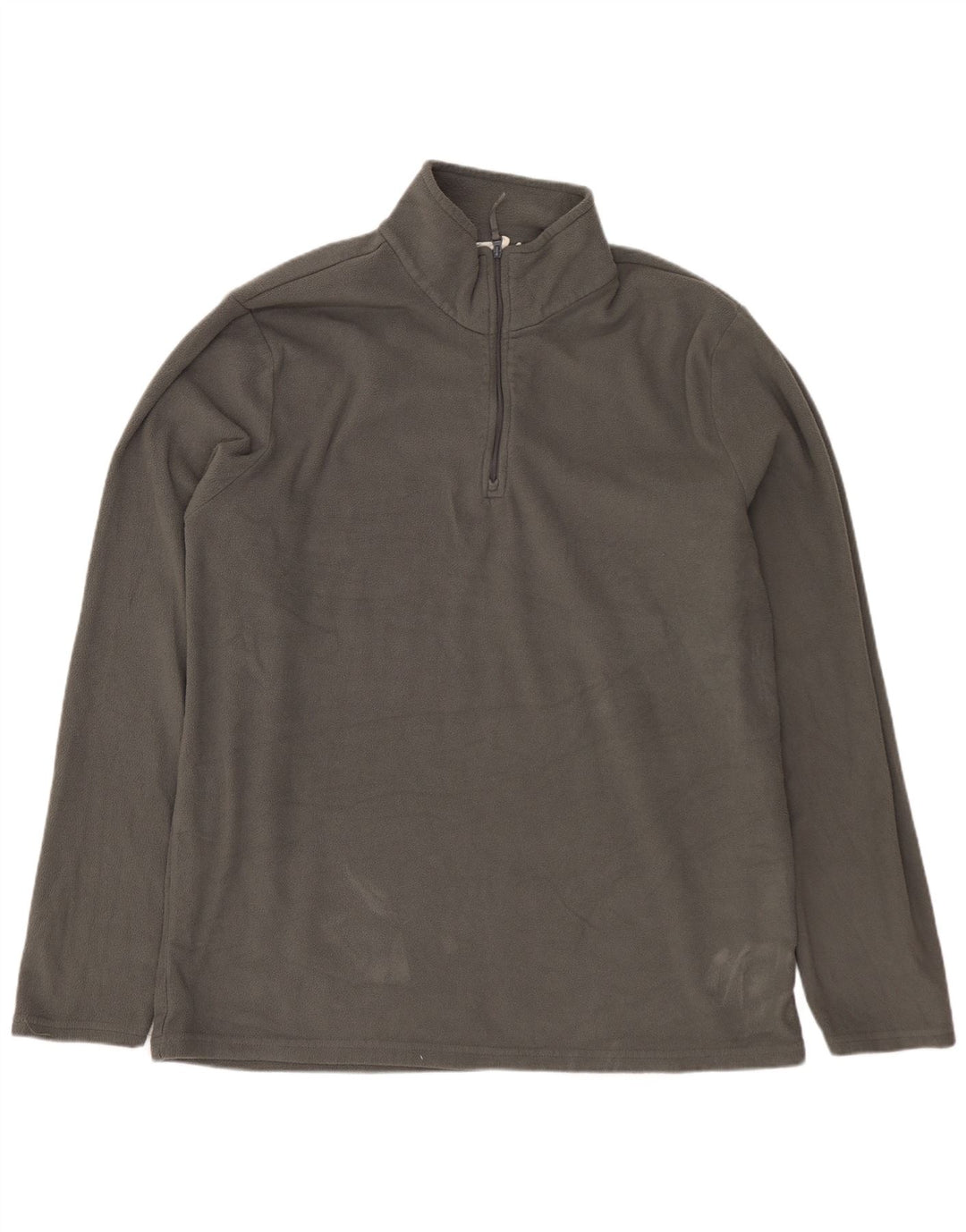 MOUNTAIN WAREHOUSE Ανδρικό φερμουάρ Fleece Jumper Μεγάλο Γκρι Πολυεστέρας