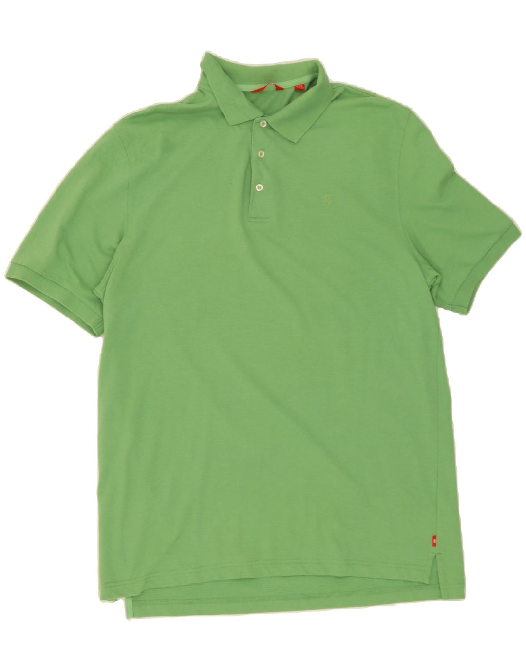 IZOD Mens Polo Shirt Large Green Cotton Vintage Izod and Second-Hand Izod from Messina Hembry 
