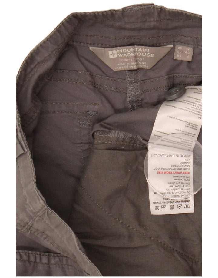 Mountain Warehouse Γυναικείο Σορτς Chino UK 12 Medium W32 Γκρι βαμβακερό
