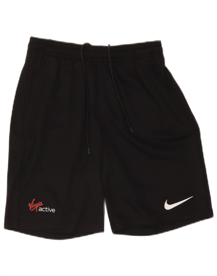 Γυναικείο αθλητικό σορτς Nike Dri Fit UK 8 Μικρό μαύρο πολυεστέρα