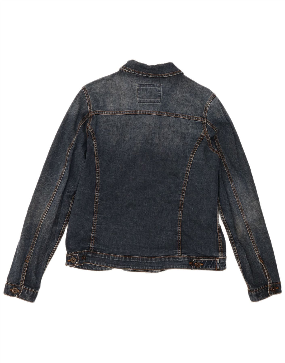 Fat Face Γυναικείο Τζιν Μπουφάν UK 14 Medium Blue βαμβακερό