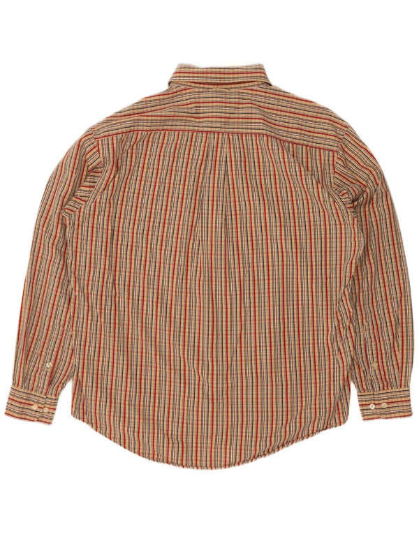 Ανδρικό πουκάμισο Tommy Hilfiger XL Beige Check Cotton