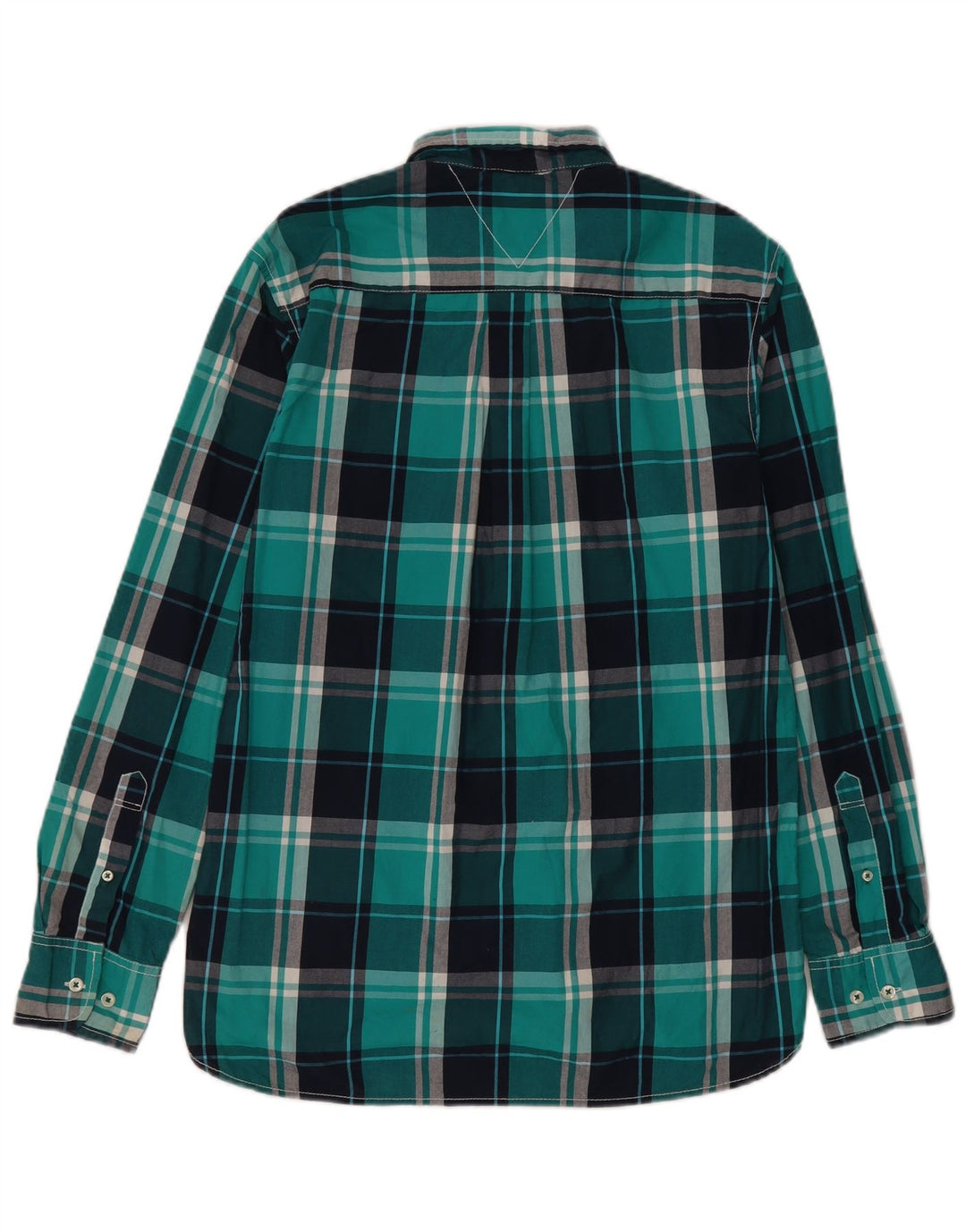 Ανδρικό πουκάμισο Tommy Hilfiger Custom Fit, μεσαίο μπλε βαμβακερό
