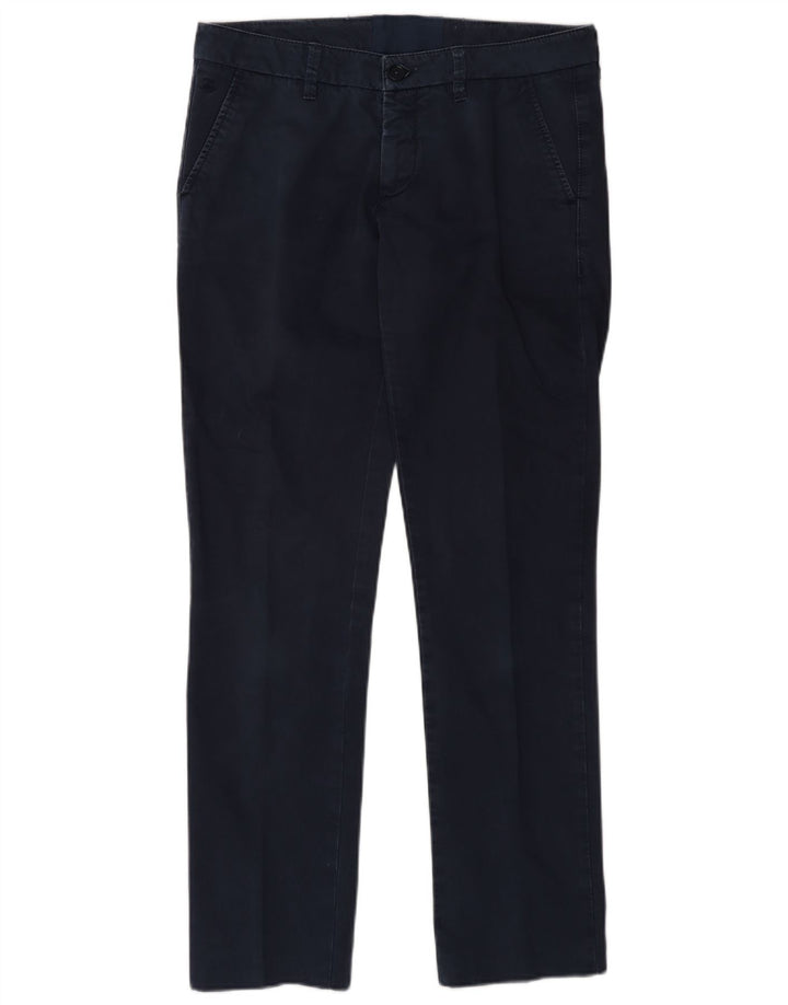 Γυναικείο Slim Chino Παντελόνι Fay W28 L30 Navy Blue