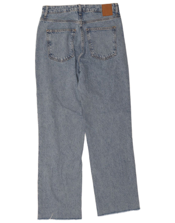Zara Γυναικείο ίσιο τζιν EU 38 Small W28 L29 Μπλε βαμβακερό