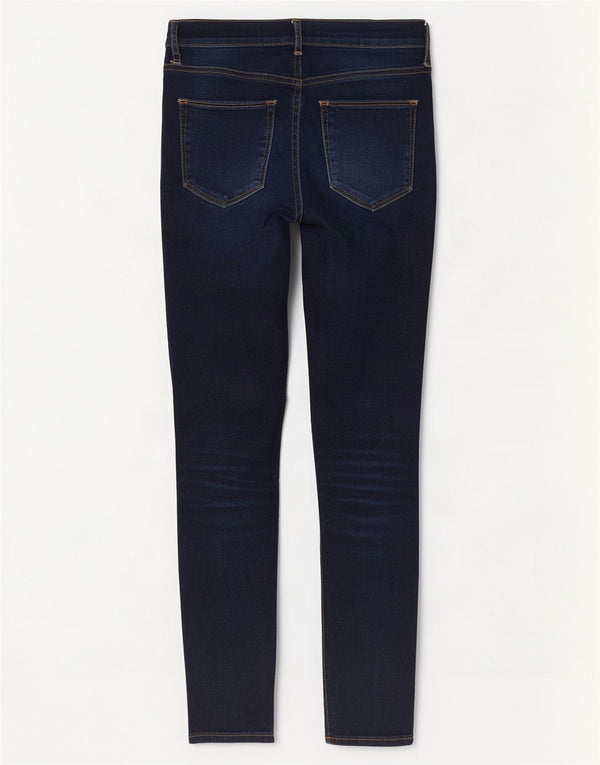 Gap Γυναικείο Skinny Jeans W26 L27 Navy Blue Cotton
