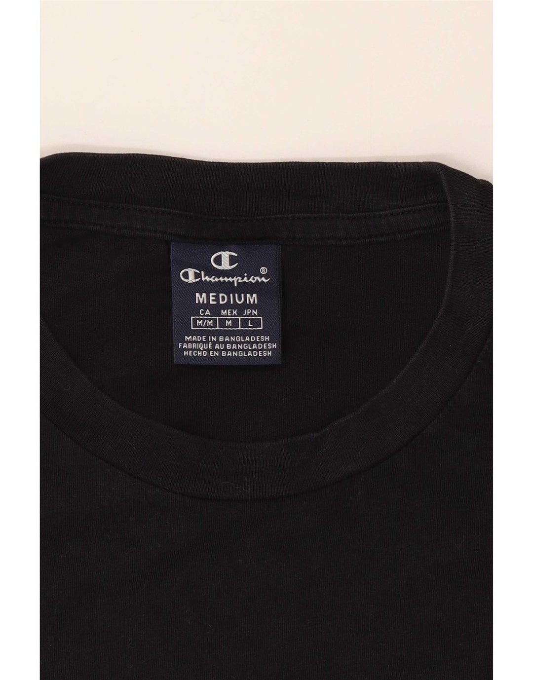 Ανδρικό T-Shirt Champion Top Medium Μαύρο