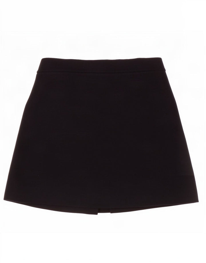 Zara Γυναικεία Μίνι Φούστα Small W26 Black Viscose