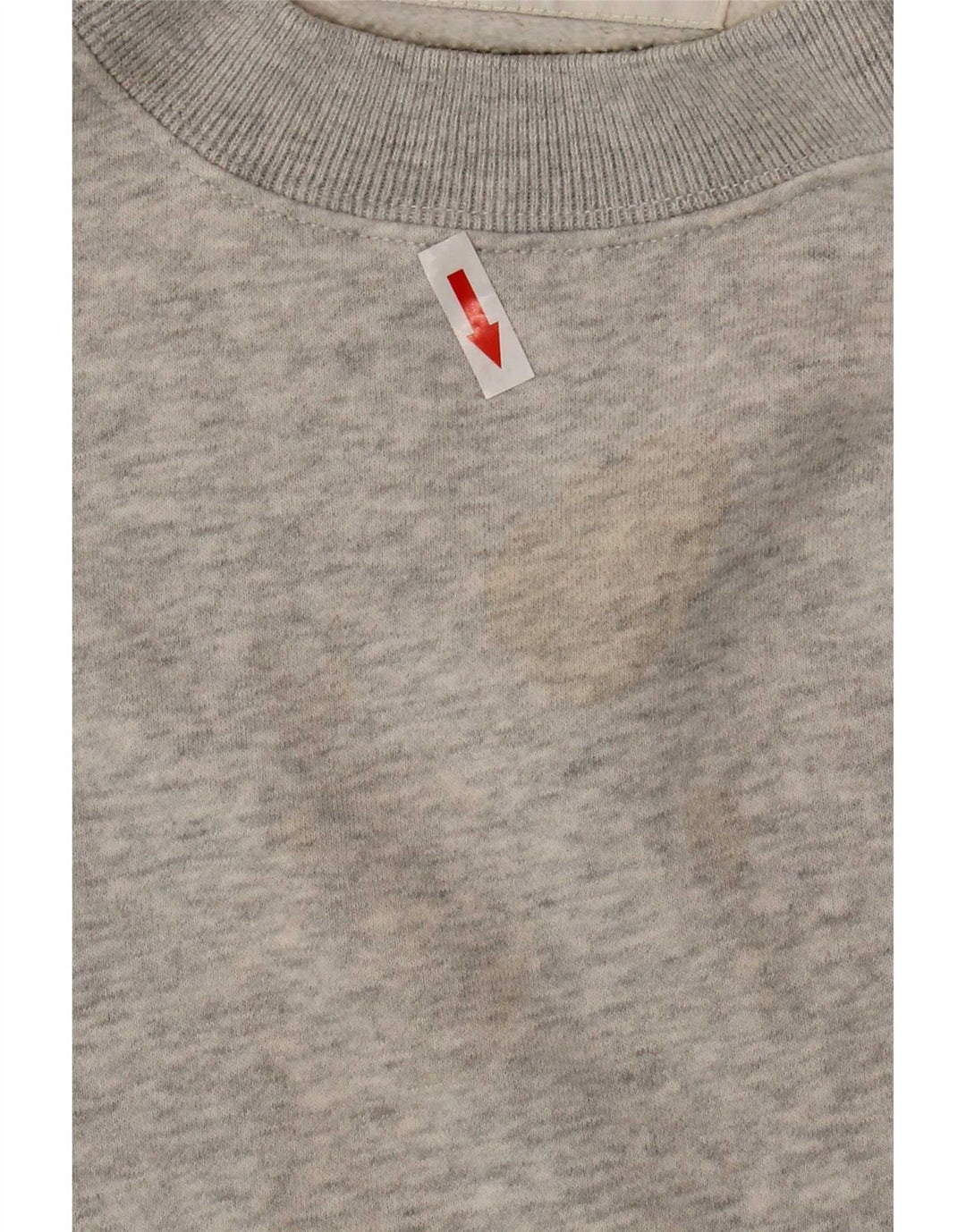Abercrombie & Fitch Ανδρικό φούτερ μεγάλου μεγέθους, γκρι βαμβακερό