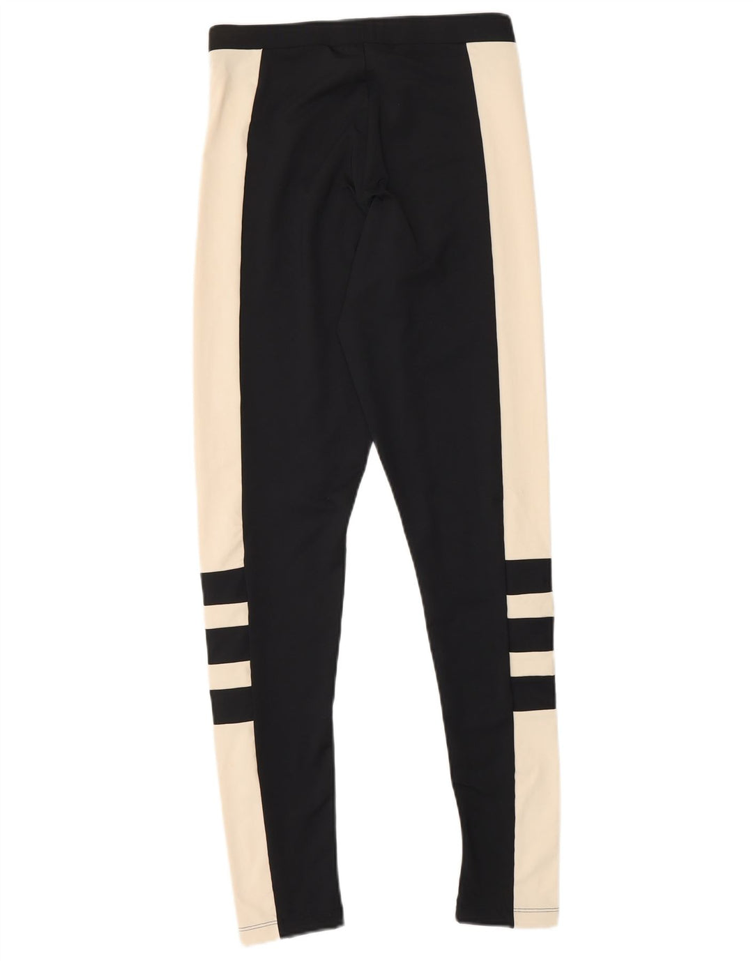 Γυναικεία κολάν ADIDAS UK 8 Small Black Colourblock Polyester