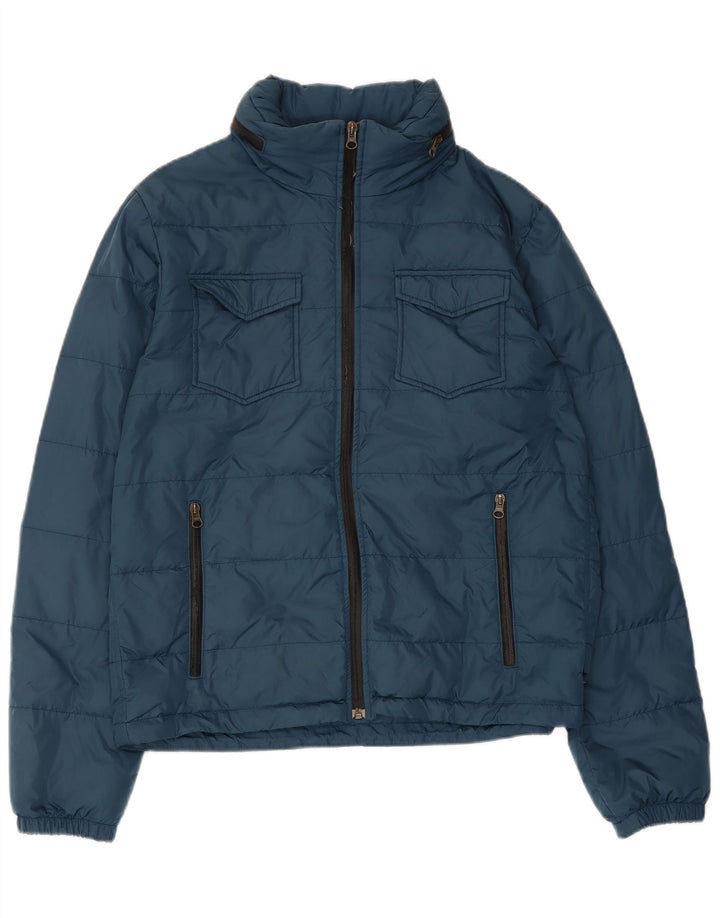 Herno Ανδρικό μπουφάν UK 50 Large Blue Polyamide