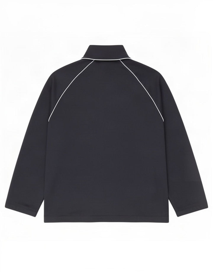 Γυναικεία φόρμα Lotto Oversized Top Jacket UK 10 Small Black