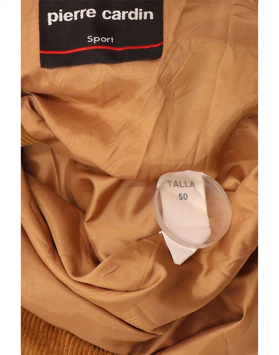 PIERRE CARDIN Ανδρικό κοτλέ σακάκι με 3 κουμπιά IT 50 μεγάλο καφέ
