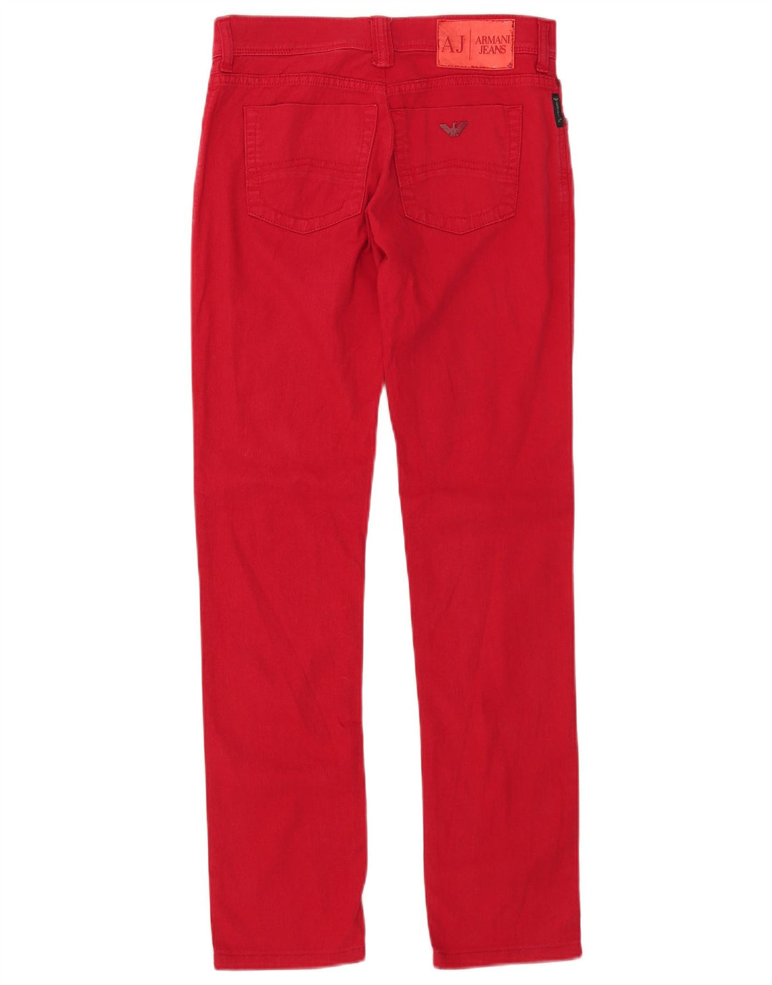 ARMANI Γυναικείο Slim Jeans W29 L30 Κόκκινο βαμβακερό