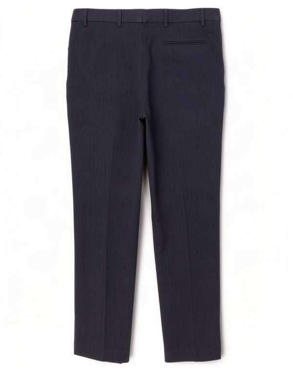 Marks & Spencer Ανδρικό παντελόνι με κανονική εφαρμογή W34 L33 Navy Blue Polyester