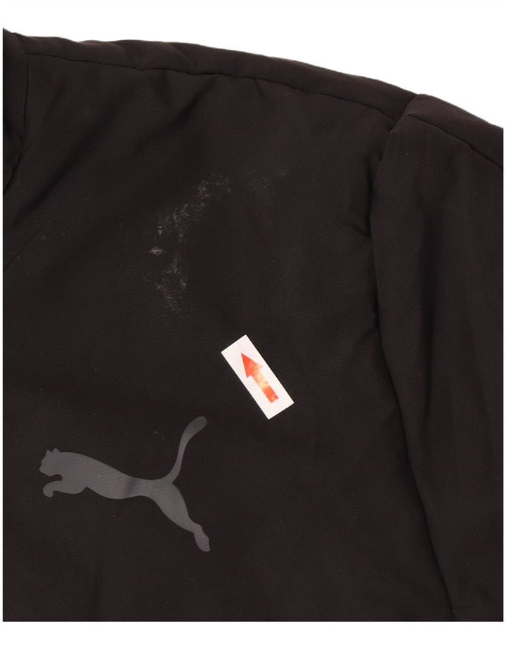 Ανδρικό μπουφάν Puma με επένδυση UK 36 Small Black Polyester