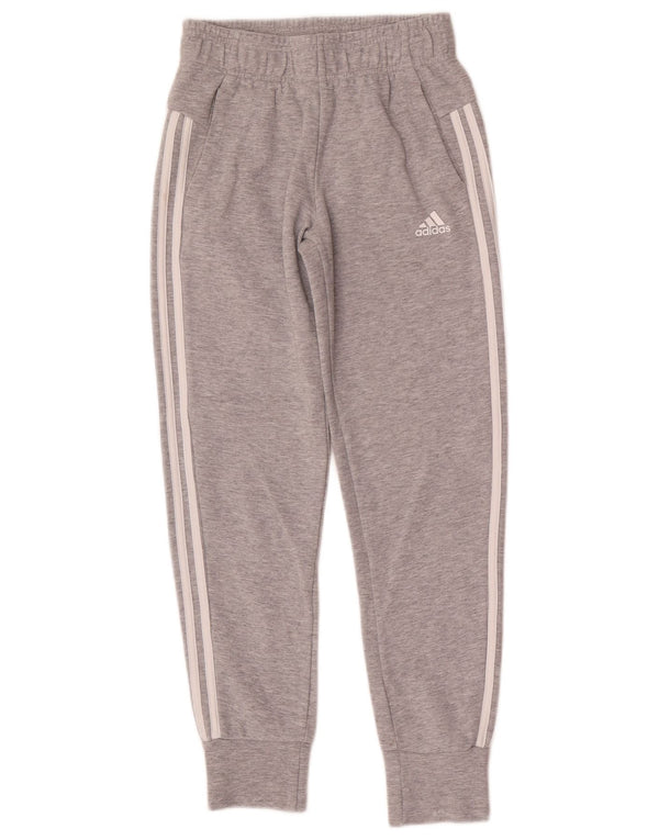 Adidas κοριτσίστικα αθλητικά παντελόνια Joggers 12-13 ετών Γκρι βαμβάκι