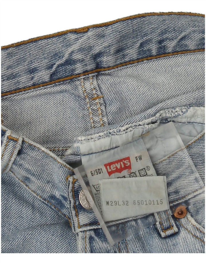 Ανδρικό τζιν σορτς Levi's 501 W29 μεσαίο μπλε βαμβακερό