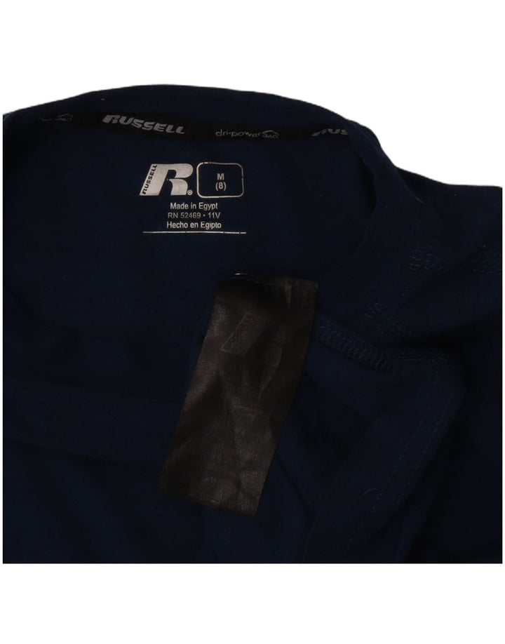 Russell Athletic Boys Dri-Power Μπλουζάκι μακρυμάνικο 7-8 ετών Medium Navy Blue