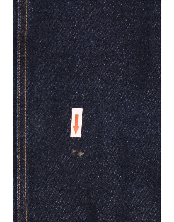 Ανδρικό τζιν μπουφάν Wrangler Sherpa UK 40 μεγάλο μπλε βαμβακερό
