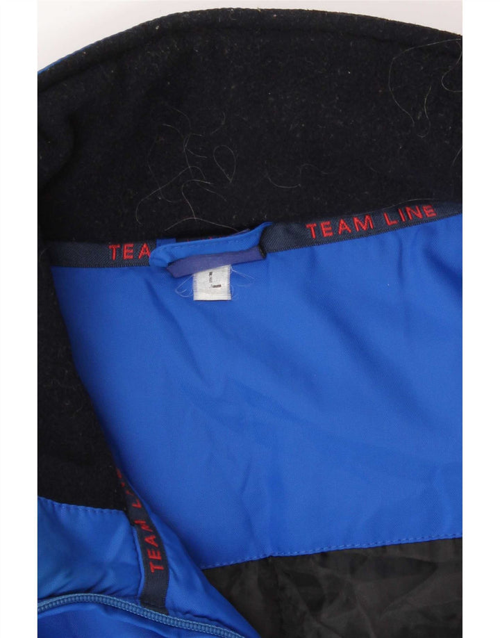 Ανδρική φόρμα Asics Top Jacket μεγάλο μπλε νάιλον