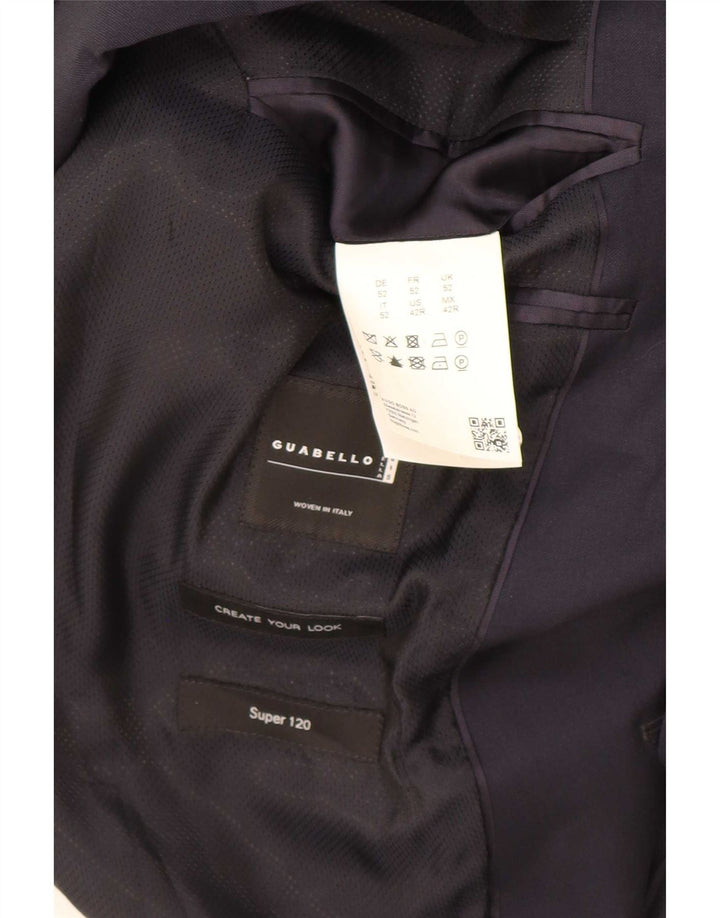 Ανδρικό σακάκι σακάκι Hugo Boss με 2 κουμπιά EU 52 XL Navy Blue Wool