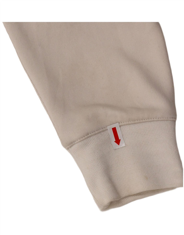 Γυναικεία αθλητική φόρμα ASICS Top Jacket UK 14 Medium White Colourblock