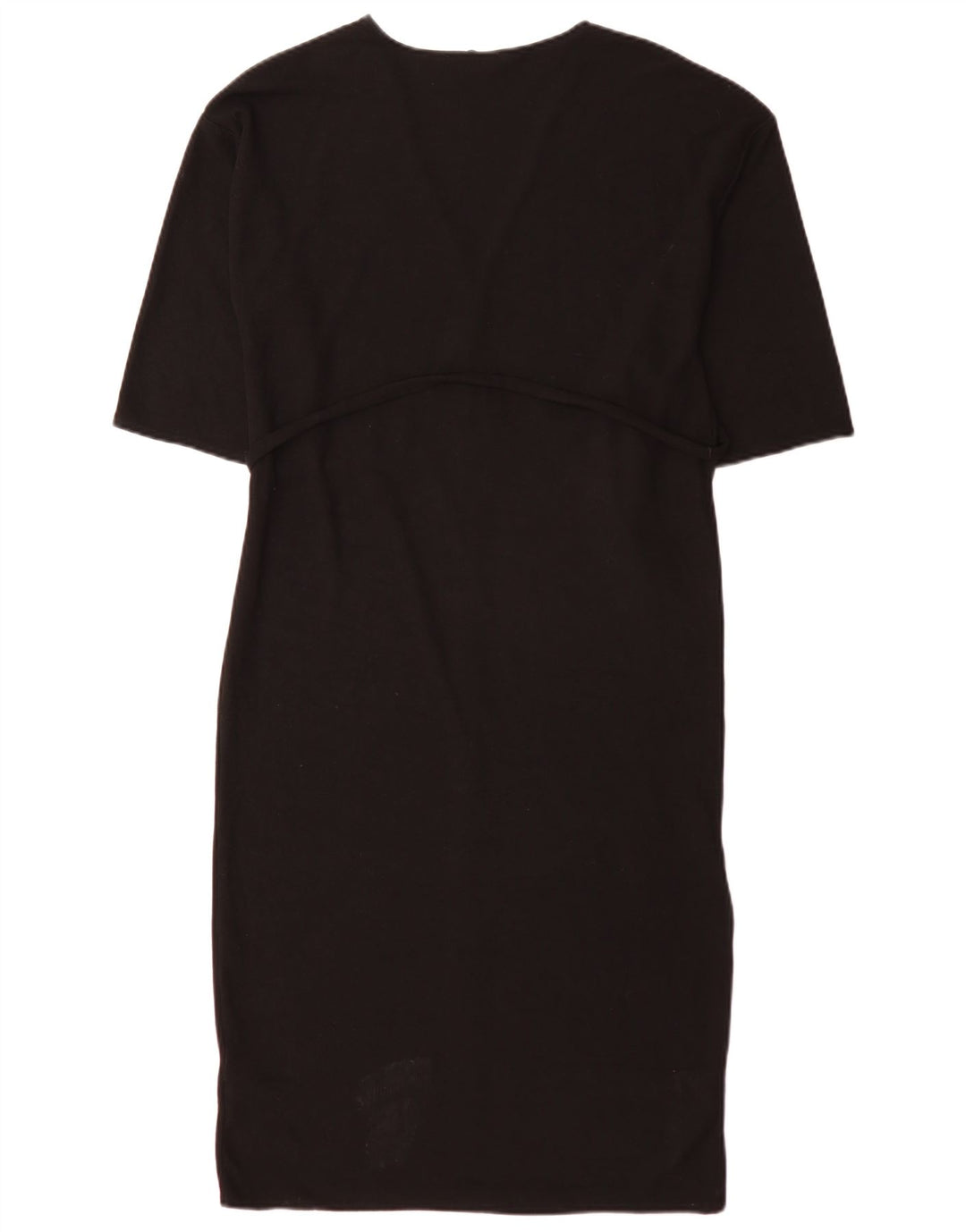 Zara Γυναικείο Μάξι Φόρεμα UK 10 Small Black Polyester