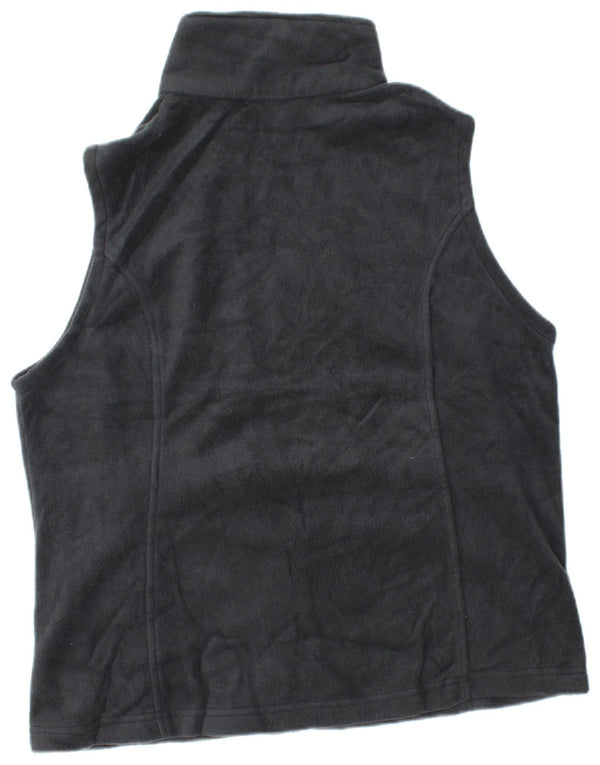 COLUMBIA Γυναικείο Fleece Gilet UK 18 XL Μαύρος Πολυεστέρας
