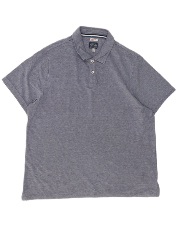 Joules Ανδρικό πουκάμισο Polo Slim Fit 2XL Navy Blue βαμβακερό