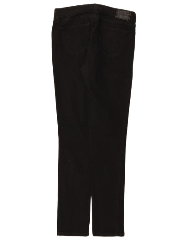 Levi's Womens 711 Skinny Jeans W28 L30 Μαύρο βαμβακερό