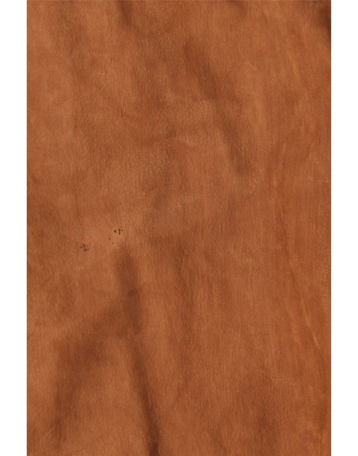 VINTAGE Ανδρικό Δερμάτινο Παλτό UK 42 XL Καφέ