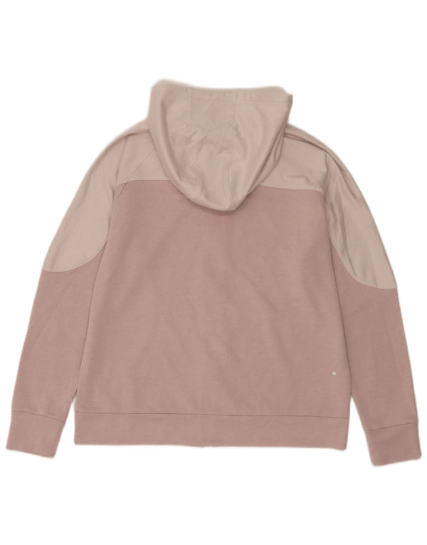 Under Armour Γυναικείο πουλόβερ με φερμουάρ UK 14 Medium Pink Colourblock
