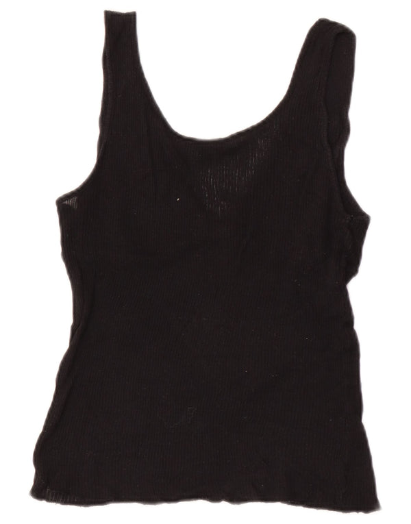 Massimo Dutti Γυναικείο Γιλέκο Τοπ UK 12 Medium Black